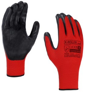 Rękawice Ochronne Powlekane Nitrylem X-roller Red Procera