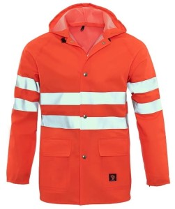 Probaltic Kurtka Przeciwdeszczowa Fluo Orange Procera