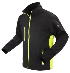 Softshell Kurtka Sezonowa Robocza Czarno-Żółta Procera