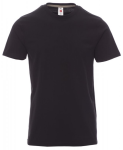 T-shirt męski z krótkim rękawem Sunrise Payper Czarny
