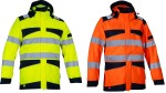 Kurtka robocza Cofra Kirkholm High Visibility PARKA 4w1 dwustronna z odpinanymi rękawami