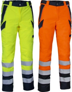 Spodnie robocze HI-HIS ocieplane ostrzegawcze EVANTON COFRA 