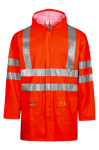 Kurtka Wodoodporna Odblaskowa Hi-Vis PU LR55 Lyngsoe