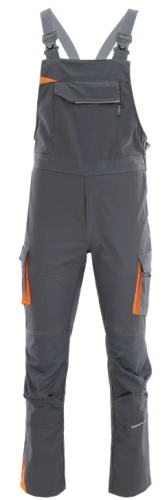 Ogrodniczki 1-03-015-70 Szary + Pomarańczowy.png